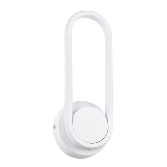 GLOBOSTAR® DALLAS 61346 Μοντέρνο Φωτιστικό Τοίχου - Απλίκα LED 12W 1440lm 300° AC 220-240V IP20 Ρυθμιζόμενο Λευκό CCT με On/Off 2700K/4500K/6000K - Lumileds SMD Chip - Λευκό Ματ - Μ12 x Π6.5 x Υ32cm - 3 Χρόνια Εγγύηση GloboStar® DALLAS 61346 Φωτιστικό Τοίχου - Απλίκα Design LED CCT 12W 1440lm 360° AC 220-240V - Εναλλαγή Φωτισμού μέσω Διακόπτη On/Off All In One Ψυχρό 6000k+Φυσικό 4500k+Θερμό 2700k Μ12 x Π6.5 x Υ32cm - Λευκό - 3 Years Warranty