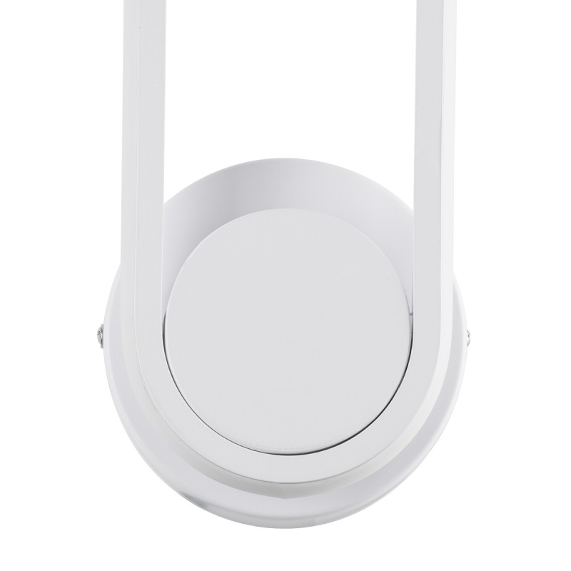 GloboStar® DALLAS 61346 Φωτιστικό Τοίχου - Απλίκα Design LED CCT 12W 1440lm 360° AC 220-240V - Εναλλαγή Φωτισμού μέσω Διακόπτη On/Off All In One Ψυχρό 6000k+Φυσικό 4500k+Θερμό 2700k Μ12 x Π6.5 x Υ32cm - Λευκό - 3 Years Warranty