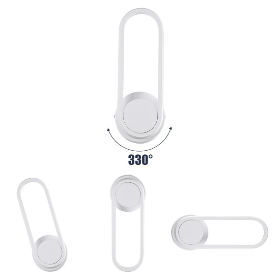 GLOBOSTAR® DALLAS 61346 Μοντέρνο Φωτιστικό Τοίχου - Απλίκα LED 12W 1440lm 300° AC 220-240V IP20 Ρυθμιζόμενο Λευκό CCT με On/Off 2700K/4500K/6000K - Lumileds SMD Chip - Λευκό Ματ - Μ12 x Π6.5 x Υ32cm - 3 Χρόνια Εγγύηση GloboStar® DALLAS 61346 Φωτιστικό Τοίχου - Απλίκα Design LED CCT 12W 1440lm 360° AC 220-240V - Εναλλαγή Φωτισμού μέσω Διακόπτη On/Off All In One Ψυχρό 6000k+Φυσικό 4500k+Θερμό 2700k Μ12 x Π6.5 x Υ32cm - Λευκό - 3 Years Warranty