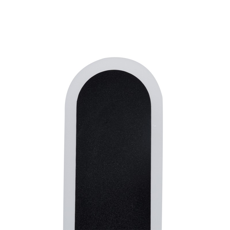 GLOBOSTAR® HOUSTON 61347 Μοντέρνο Φωτιστικό Τοίχου - Απλίκα LED 18W 2160lm 360° AC 220-240V IP20 Ρυθμιζόμενο Λευκό CCT με On/Off 2700K/4500K/6000K - Lumileds SMD Chip - Μαύρο Ματ - Μ6 x Π3 x Υ60cm - 3 Χρόνια Εγγύηση