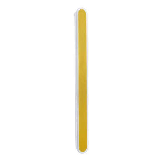 GloboStar® HOUSTON 61348 Φωτιστικό Τοίχου - Απλίκα Design LED CCT 18W 2160lm 360° AC 220-240V - Εναλλαγή Φωτισμού μέσω Διακόπτη On/Off All In One Ψυχρό 6000k+Φυσικό 4500k+Θερμό 2700k Μ6 x Π3 x Υ60cm - Χρυσό - 3 Years Warranty GloboStar® HOUSTON 61348 Φωτιστικό Τοίχου - Απλίκα Design LED CCT 18W 2160lm 360° AC 220-240V - Εναλλαγή Φωτισμού μέσω Διακόπτη On/Off All In One Ψυχρό 6000k+Φυσικό 4500k+Θερμό 2700k Μ6 x Π3 x Υ60cm - Χρυσό - 3 Years Warranty