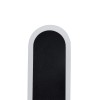GloboStar® HOUSTON 61349 Φωτιστικό Τοίχου - Απλίκα Design LED CCT 24W 2880lm 360° AC 220-240V - Εναλλαγή Φωτισμού μέσω Διακόπτη On/Off All In One Ψυχρό 6000k+Φυσικό 4500k+Θερμό 2700k Μ6 x Π3 x Υ100cm - Μαύρο - 3 Years Warranty