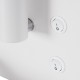 GloboStar® PALADIN 61353 Μοντέρνο Φωτιστικό Τοίχου - Απλίκα Ξενοδοχείου Bed Side LED 6W 720lm 36° AC 220-240V - Reading Light & Κρυφός Φωτισμός - Φορτιστές USB 3A & Wireless 20W - Μ30 x Π11 x Υ12cm - Φυσικό Λευκό 4500K - Λευκό - Αριστερό