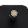 GLOBOSTAR® LADY-O 61363 Μοντέρνο Φωτιστικό Τοίχου - Απλίκα Ξενοδοχείου Reading Light με Φορτιστή USB 3A LED 10W 1000lm 36° & 360° AC 220-240V IP20 Φυσικό Λευκό 4500K - Bridgelux COB Chip & TÜV SÜD Driver - Μαύρο Ματ - Μ10.5 x Π10 x Υ18.5cm - 3 Χρό