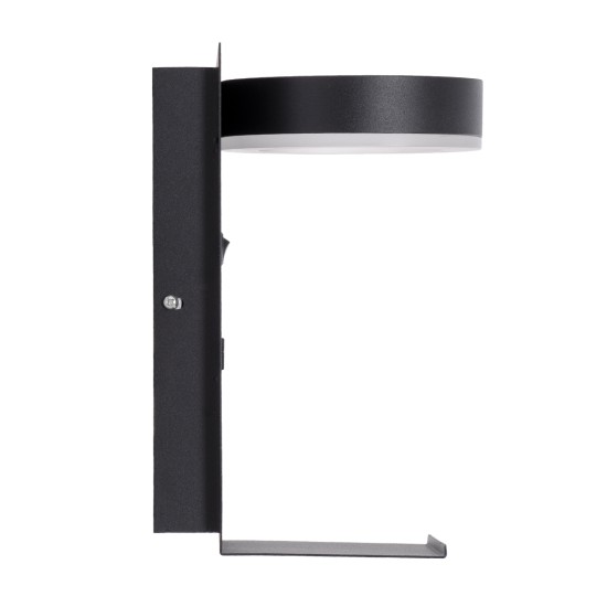 GloboStar® CROWN 61370 Μοντέρνο Φωτιστικό Τοίχου - Απλίκα Ξενοδοχείου Bed Side LED 5W 550lm 120° AC 220-240V - Reading Light - Φορτιστής USB 3A - Μ15 x Π15 x Υ23cm - Φυσικό Λευκό 4500K - Μαύρο GloboStar® CROWN 61370 Μοντέρνο Φωτιστικό Τοίχου - Απλίκα Ξενοδοχείου Bed Side LED 5W 550lm 120° AC 220-240V - Reading Light - Φορτιστής USB 3A - Μ15 x Π15 x Υ23cm - Φυσικό Λευκό 4500K - Μαύρο