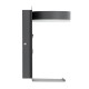 GloboStar® CROWN 61372 Μοντέρνο Φωτιστικό Τοίχου - Απλίκα Ξενοδοχείου Bed Side LED 5W 550lm 120° AC 220-240V - Reading Light - Φορτιστής USB 3A - Μ15 x Π15 x Υ23cm - Φυσικό Λευκό 4500K - Γκρι Ανθρακί GloboStar® CROWN 61372 Μοντέρνο Φωτιστικό Τοίχου - Απλίκα Ξενοδοχείου Bed Side LED 5W 550lm 120° AC 220-240V - Reading Light - Φορτιστής USB 3A - Μ15 x Π15 x Υ23cm - Φυσικό Λευκό 4500K - Γκρι Ανθρακί