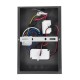 GloboStar® CROWN 61372 Μοντέρνο Φωτιστικό Τοίχου - Απλίκα Ξενοδοχείου Bed Side LED 5W 550lm 120° AC 220-240V - Reading Light - Φορτιστής USB 3A - Μ15 x Π15 x Υ23cm - Φυσικό Λευκό 4500K - Γκρι Ανθρακί GloboStar® CROWN 61372 Μοντέρνο Φωτιστικό Τοίχου - Απλίκα Ξενοδοχείου Bed Side LED 5W 550lm 120° AC 220-240V - Reading Light - Φορτιστής USB 3A - Μ15 x Π15 x Υ23cm - Φυσικό Λευκό 4500K - Γκρι Ανθρακί