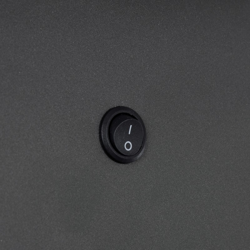 GloboStar® CROWN 61372 Μοντέρνο Φωτιστικό Τοίχου - Απλίκα Ξενοδοχείου Bed Side LED 5W 550lm 120° AC 220-240V - Reading Light - Φορτιστής USB 3A - Μ15 x Π15 x Υ23cm - Φυσικό Λευκό 4500K - Γκρι Ανθρακί