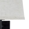 GLOBOSTAR® ROULETTE-R 61379 Μοντέρνο Φωτιστικό Τοίχου - Απλίκα Ξενοδοχείου Reading Light με Φορτιστή USB 3A & Ντουί 1 x E27 LED 3W 360lm 36° & 360° AC 220-240V IP20 Φυσικό Λευκό 4500K - Bridgelux COB Chip & TÜV SÜD Driver - Μαύρο & Μπεζ -