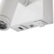 GloboStar® ROULETTE-R 61380 Μοντέρνο Φωτιστικό Τοίχου - Απλίκα Ξενοδοχείου Bed Side LED 3W 360lm & 1 x E27 36° & 360° AC 220-240V - Reading Up/Down Light - Φορτιστής USB 3A - Μ22 x Π23.5 x Υ37cm - Φυσικό Λευκό 4500K - Λευκό με Μπεζ Καπέλο - Σετ 2