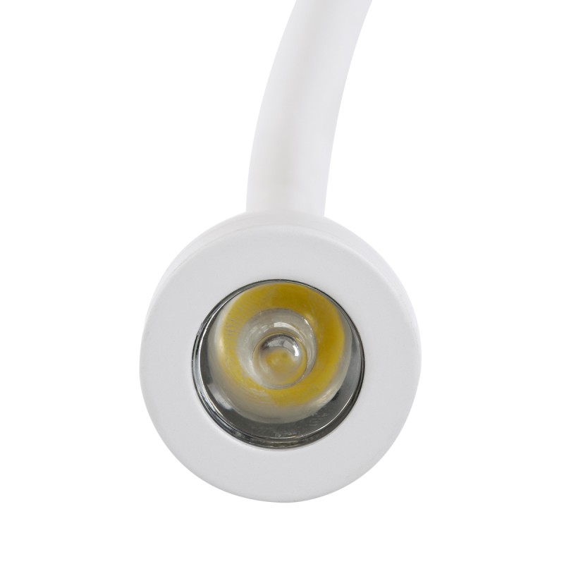 GloboStar® ROULETTE-S 61383 Μοντέρνο Φωτιστικό Τοίχου - Απλίκα Ξενοδοχείου Bed Side LED 3W 360lm & 1 x E27 36° & 360° AC 220-240V - Reading Up/Down Light - Φορτιστής USB 3A - Μ17 x Π20 x Υ37cm - Φυσικό Λευκό 4500K - Λευκό με Μπεζ Καπέλο - Σετ 2 Τε