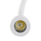 GloboStar® ROULETTE-S 61383 Μοντέρνο Φωτιστικό Τοίχου - Απλίκα Ξενοδοχείου Bed Side LED 3W 360lm & 1 x E27 36° & 360° AC 220-240V - Reading Up/Down Light - Φορτιστής USB 3A - Μ17 x Π20 x Υ37cm - Φυσικό Λευκό 4500K - Λευκό με Μπεζ Καπέλο - Σετ 2 Τε