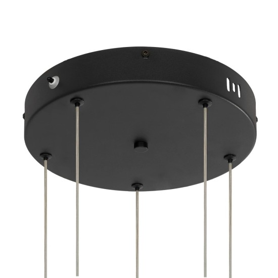 kelvo® LEXAGON 61397 Μοντέρνο Κρεμαστό Φωτιστικό Οροφής LED 120W 12000lm 200° AC 220-240V IP20 Ρυθμιζόμενο Λευκό CCT με Χειριστήριο από 2700K έως 6000K Dimmable - Lumileds SMD Chip - Μαύρο - Μ110 x Π90 x Υ110cm - 3 Χρόνια Εγγύηση kelvo® LEXAGON 61397 Μοντέρνο Κρεμαστό Φωτιστικό Οροφής LED 120W 12000lm 200° AC 220-240V IP20 Ρυθμιζόμενο Λευκό CCT με Χειριστήριο από 2700K έως 6000K Dimmable - Lumileds SMD Chip - Μαύρο - Μ110 x Π90 x Υ110cm - 3 Χρόνια Εγγύηση