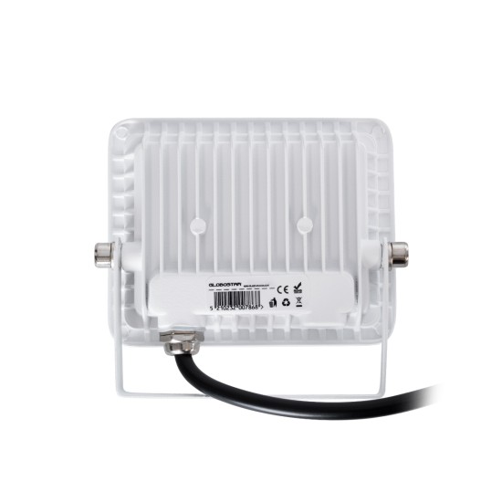 GloboStar® ATLAS 61405 Επαγγελματικός Προβολέας LED 10W 1200lm 120° AC 220-240V - Αδιάβροχος IP67 - Μ10 x Π2 x Υ8cm - Λευκό - Φυσικό Λευκό 4500K - LUMILEDS Chips - TÜV Rheinland Certified - 5 Years Warranty GloboStar® ATLAS 61405 Επαγγελματικός Προβολέας LED 10W 1200lm 120° AC 220-240V - Αδιάβροχος IP67 - Μ10 x Π2 x Υ8cm - Λευκό - Φυσικό Λευκό 4500K - LUMILEDS Chips - TÜV Rheinland Certified - 5 Years Warranty