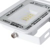 GloboStar® ATLAS 61405 Επαγγελματικός Προβολέας LED 10W 1200lm 120° AC 220-240V - Αδιάβροχος IP67 - Μ10 x Π2 x Υ8cm - Λευκό - Φυσικό Λευκό 4500K - LUMILEDS Chips - TÜV Rheinland Certified - 5 Years Warranty