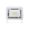 GloboStar® ATLAS 61409 Επαγγελματικός Προβολέας LED 20W 2300lm 120° AC 220-240V - Αδιάβροχος IP67 - Μ12 x Π2.5 x Υ9.5cm - Λευκό - Θερμό Λευκό 2700K - LUMILEDS Chips - TÜV Rheinland Certified - 5 Years Warranty