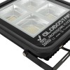 GLOBOSTAR® TITAN 61434 Προβολέας για Γήπεδα Tennis & Ποδοσφαίρου 5x5 LED 260W 32500lm 60°x90° AC 220-240V Αδιάβροχο IP67 Φυσικό Λευκό 5000K - Lumileds SMD Chip - TÜV Rheinland Certified - Μαύρο Ματ - Μ30 x Π8 x Υ28cm - 5 Χρόνια Εγγύηση