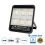 GLOBOSTAR® TITAN 61435 Προβολέας για Γήπεδα Tennis & Ποδοσφαίρου 5x5 LED 390W 48750lm 60°x90° AC 220-240V Αδιάβροχο IP67 Φυσικό Λευκό 5000K - Lumileds SMD Chip - TÜV Rheinland Certified - Μαύρο Ματ - Μ32 x Π8 x Υ35cm - 5 Χρόνια Εγγύηση