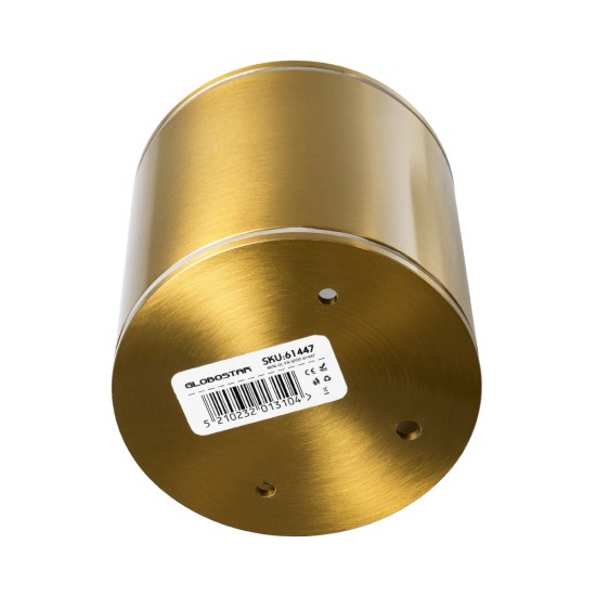 GloboStar® MARETTI 61447 Επιφανειακό Στρόγγυλο Φωτιστικό Σποτ με Ντουί 1 x GU10 VDE Certified AC 220-240V Αδιάβροχο IP65 - Σώμα Αλουμινίου & Υψηλής Αντοχής Tempered Glass - Φ9 x Υ9cm - Χρυσό Πλατίνα - 5 Χρόνια Εγγύηση GloboStar® MARETTI 61447 Επιφανειακό Στρόγγυλο Φωτιστικό Σποτ με Ντουί 1 x GU10 VDE Certified AC 220-240V Αδιάβροχο IP65 - Σώμα Αλουμινίου & Υψηλής Αντοχής Tempered Glass - Φ9 x Υ9cm - Χρυσό Πλατίνα - 5 Χρόνια Εγγύηση