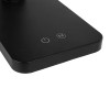 GLOBOSTAR® TEBLA 60481 Μοντέρνο Επιτραπέζιο Φωτιστικό Γραφείου LED 5W 500lm 120° AC 220-240V IP20 Ρυθμιζόμενο Λευκό CCT με Αφή 2700K/4500K/6000K Dimmable - Bridgelux SMD Chip - Μαύρο - Μ11 x Π31 x Υ52cm - 2 Χρόνια Εγγύηση
