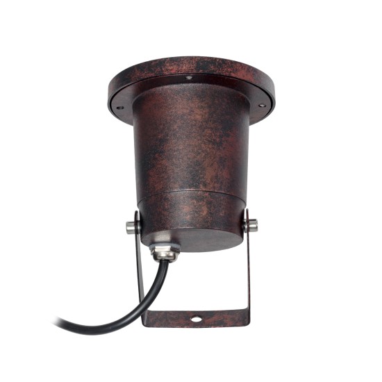 GloboStar® GARDELINI 61484 Καρφωτό Κινούμενο Φωτιστικό Σποτ Κήπου με Ντουί 1 x GU10 VDE Certified AC 220-240V Αδιάβροχο IP65 - Σώμα Αλουμινίου & Υψηλής Αντοχής Tempered Glass & Μ40cm VDE Καλώδιο Σύνδεσης - Φ10 x Υ30cm - Καφέ Εφέ Σκουριάς - 5 Χρόνι GloboStar® GARDELINI 61484 Καρφωτό Κινούμενο Φωτιστικό Σποτ Κήπου με Ντουί 1 x GU10 VDE Certified AC 220-240V Αδιάβροχο IP65 - Σώμα Αλουμινίου & Υψηλής Αντοχής Tempered Glass & Μ40cm VDE Καλώδιο Σύνδεσης - Φ10 x Υ30cm - Καφέ Εφέ Σκουριάς - 5 Χρόνι