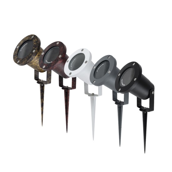 GloboStar® GARDELINI 61484 Καρφωτό Κινούμενο Φωτιστικό Σποτ Κήπου με Ντουί 1 x GU10 VDE Certified AC 220-240V Αδιάβροχο IP65 - Σώμα Αλουμινίου & Υψηλής Αντοχής Tempered Glass & Μ40cm VDE Καλώδιο Σύνδεσης - Φ10 x Υ30cm - Καφέ Εφέ Σκουριάς - 5 Χρόνι GloboStar® GARDELINI 61484 Καρφωτό Κινούμενο Φωτιστικό Σποτ Κήπου με Ντουί 1 x GU10 VDE Certified AC 220-240V Αδιάβροχο IP65 - Σώμα Αλουμινίου & Υψηλής Αντοχής Tempered Glass & Μ40cm VDE Καλώδιο Σύνδεσης - Φ10 x Υ30cm - Καφέ Εφέ Σκουριάς - 5 Χρόνι