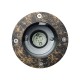 GloboStar® GARDELINI 61485 Καρφωτό Κινούμενο Φωτιστικό Σποτ Κήπου με Ντουί 1 x GU10 VDE Certified AC 220-240V Αδιάβροχο IP65 - Σώμα Αλουμινίου & Υψηλής Αντοχής Tempered Glass & Μ40cm VDE Καλώδιο Σύνδεσης - Φ10 x Υ30cm - Χρυσό Εφέ Σκουριάς - 5 Χρόν