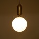 GloboStar® ESTETICO 61492 Μοντέρνο Κρεμαστό Φωτιστικό Μπάλα Μονόφωτο 1 x E27 IP20 Λευκό Γυαλί με Χρυσό Μέταλλο - Μ20 x Π20 x Υ38cm GloboStar® ESTETICO 61492 Μοντέρνο Κρεμαστό Φωτιστικό Μπάλα Μονόφωτο 1 x E27 IP20 Λευκό Γυαλί με Χρυσό Μέταλλο - Μ20 x Π20 x Υ38cm
