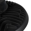 GLOBOSTAR® INDUSTRY 61502 Βιομηχανικό Φωτιστικό Καμπάνα High Bay UFO LED 200W 30000lm SDCM<5 90° AC 85-265V Αδιάβροχο IP65 IK08 Μαύρο Χυτό Αλουμίνιο - Φυσικό Λευκό 5000K - 338 x Sanan Opto SMD Chip & TÜV SÜD Driver - Μ30 x Π30 x Υ16cm - 5 Χρόνια Εγ
