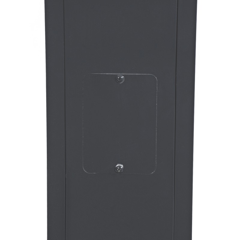 GloboStar® MONTERREY 61511 Urban Light Φωτιστικό Πάρκου - Πλατείας - Κήπου Ύψους 2 μέτρων LED 40W 5440lm 60° AC100-240VAC IP67 IK09 - Μ20 x Π20 x Υ200cm - Anthracite Grey - Φυσικό Λευκό 4000K - LUMILEDS - MEAN WELL DRIVER - 5 Years Warranty