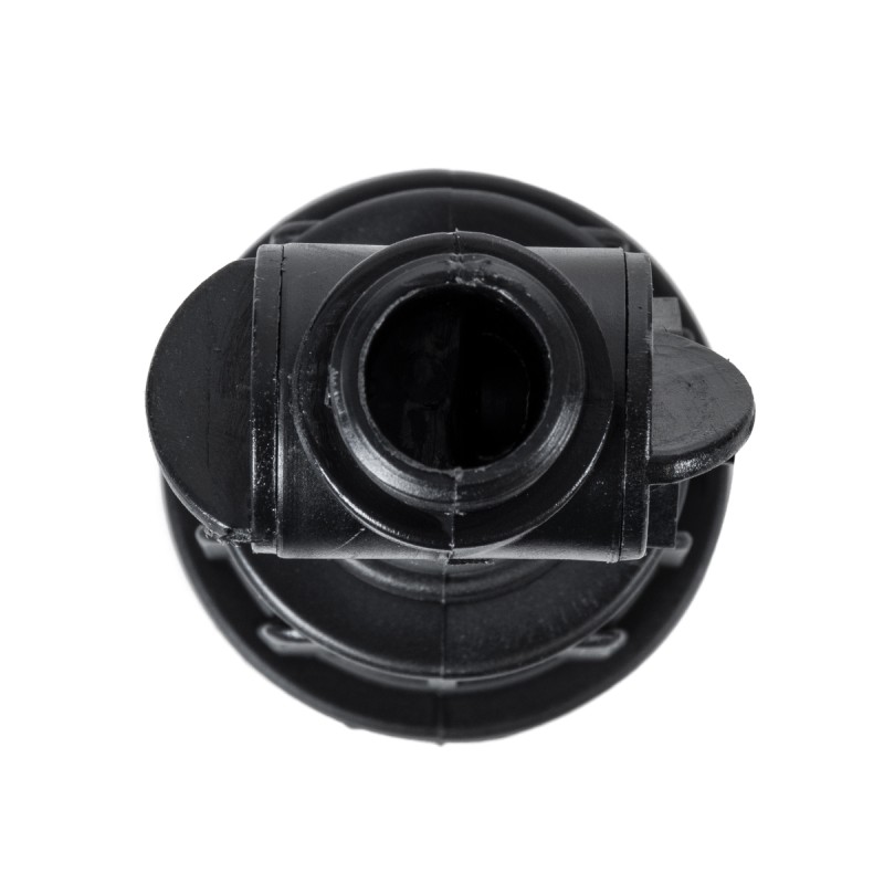 GloboStar® GARDENINI 61543 Καρφωτό Φωτιστικό Σποτ Κήπου LED 5W 650lm 38° DC 24V IP68 Υψηλής Αντοχής ABS IK06 Φ5.5 x Υ13.5cm - Θερμό Λευκό 2700K Dimmable - Μαύρο - Bridgelux Chip - 3 Years Warranty