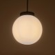 GLOBOSTAR® AGROS 61591 Μοντέρνο Κρεμαστό Φωτιστικό Οροφής με Ντουί 1 x E27 AC 220-240V IP65 - Λευκό & Μάυρο - Μ20 x Π20 x Υ22cm GLOBOSTAR® AGROS 61591 Κρεμαστό Φωτιστικό Οροφής Κήπου με Ντουί 1 x E27 AC 220-240V Αδιάβροχο IP65 - Λευκό & Μάυρο - Μ20 x Π20 x Υ22cm