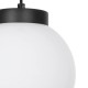 GLOBOSTAR® AGROS 61591 Μοντέρνο Κρεμαστό Φωτιστικό Οροφής με Ντουί 1 x E27 AC 220-240V IP65 - Λευκό & Μάυρο - Μ20 x Π20 x Υ22cm GLOBOSTAR® AGROS 61591 Κρεμαστό Φωτιστικό Οροφής Κήπου με Ντουί 1 x E27 AC 220-240V Αδιάβροχο IP65 - Λευκό & Μάυρο - Μ20 x Π20 x Υ22cm