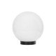 GLOBOSTAR® AGROS 61594 Φωτιστικό Κήπου με Ντουί 1 x E27 AC 220-240V Αδιάβροχο IP65 - Λευκό & Μάυρο - Μ20 x Π20 x Υ22cm GLOBOSTAR® AGROS 61594 Φωτιστικό Κήπου με Ντουί 1 x E27 AC 220-240V Αδιάβροχο IP65 - Λευκό & Μάυρο - Μ20 x Π20 x Υ22cm