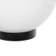 GLOBOSTAR® AGROS 61594 Φωτιστικό Κήπου με Ντουί 1 x E27 AC 220-240V Αδιάβροχο IP65 - Λευκό & Μάυρο - Μ20 x Π20 x Υ22cm GLOBOSTAR® AGROS 61594 Φωτιστικό Κήπου με Ντουί 1 x E27 AC 220-240V Αδιάβροχο IP65 - Λευκό & Μάυρο - Μ20 x Π20 x Υ22cm