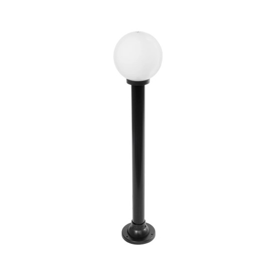GLOBOSTAR® AGROS 61596 Φωτιστικό Κολωνάκι Κήπου με Ντουί 1 x E27 AC 220-240V Αδιάβροχο IP65 - Λευκό & Μάυρο - Μ20 x Π20 x Υ100cm GLOBOSTAR® AGROS 61596 Φωτιστικό Κολωνάκι Κήπου με Ντουί 1 x E27 AC 220-240V Αδιάβροχο IP65 - Λευκό & Μάυρο - Μ20 x Π20 x Υ100cm