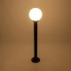 GLOBOSTAR® AGROS 61596 Φωτιστικό Κολωνάκι Κήπου με Ντουί 1 x E27 AC 220-240V Αδιάβροχο IP65 - Λευκό & Μάυρο - Μ20 x Π20 x Υ100cm GLOBOSTAR® AGROS 61596 Φωτιστικό Κολωνάκι Κήπου με Ντουί 1 x E27 AC 220-240V Αδιάβροχο IP65 - Λευκό & Μάυρο - Μ20 x Π20 x Υ100cm