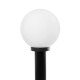 GLOBOSTAR® AGROS 61596 Φωτιστικό Κολωνάκι Κήπου με Ντουί 1 x E27 AC 220-240V Αδιάβροχο IP65 - Λευκό & Μάυρο - Μ20 x Π20 x Υ100cm GLOBOSTAR® AGROS 61596 Φωτιστικό Κολωνάκι Κήπου με Ντουί 1 x E27 AC 220-240V Αδιάβροχο IP65 - Λευκό & Μάυρο - Μ20 x Π20 x Υ100cm