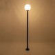 GLOBOSTAR® AGROS 61597 Φωτιστικό Κολωνάκι Κήπου με Ντουί 1 x E27 AC 220-240V Αδιάβροχο IP65 - Λευκό & Μάυρο - Μ30 x Π30 x Υ240cm GLOBOSTAR® AGROS 61597 Φωτιστικό Κολωνάκι Κήπου με Ντουί 1 x E27 AC 220-240V Αδιάβροχο IP65 - Λευκό & Μάυρο - Μ30 x Π30 x Υ240cm
