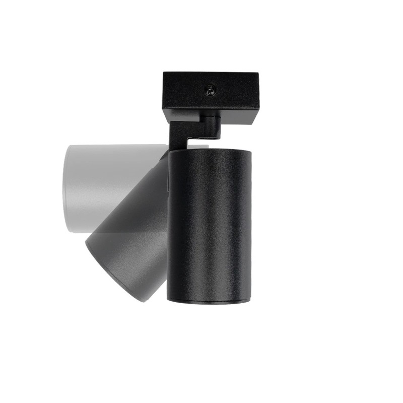 kelvo® SPOTA KLV-101-0134 Μοντέρνο Κινούμενο Φωτιστικό Σποτ Οροφής με Ντουί 1 x GU10 90° AC 220-240V IP20 - Μαύρο Ματ - Μ7 x Π6 x Υ14cm