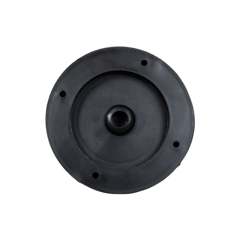 GloboStar® GRASEDO 61615 Βάση Κήπου με Ντουί E27 για Λάμπα Σποτ PAR38 - Αδιάβροχη IP67 - Υψηλής Αντοχής ABS - VDE Certified - Φ9.5 x Υ22cm - Μαύρο - 5 Years Warranty