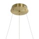 kelvo® GLOW 61658 Μοντέρνο Κρεμαστό Φωτιστικό Οροφής LED 36W 3600lm 360° AC 220-240V IP20 Ρυθμιζόμενο Λευκό CCT με Χειριστήριο από 2700K έως 6000K Dimmable - Lumileds SMD Chip - Χρυσό Πλατίνα & Λευκό Νήμα - Μ60 x Π60 x Υ45cm - 3 Χρόνια Εγγύηση kelvo® GLOW 61658 Μοντέρνο Κρεμαστό Φωτιστικό Οροφής LED 36W 3600lm 360° AC 220-240V IP20 Ρυθμιζόμενο Λευκό CCT με Χειριστήριο από 2700K έως 6000K Dimmable - Lumileds SMD Chip - Χρυσό Πλατίνα & Λευκό Νήμα - Μ60 x Π60 x Υ45cm - 3 Χρόνια Εγγύηση