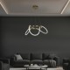 kelvo® GLOW 61658 Μοντέρνο Κρεμαστό Φωτιστικό Οροφής LED 36W 3600lm 360° AC 220-240V IP20 Ρυθμιζόμενο Λευκό CCT με Χειριστήριο από 2700K έως 6000K Dimmable - Lumileds SMD Chip - Χρυσό Πλατίνα & Λευκό Νήμα - Μ60 x Π60 x Υ45cm - 3 Χρόνια Εγγύηση kelvo® GLOW 61658 Μοντέρνο Κρεμαστό Φωτιστικό Οροφής LED 36W 3600lm 360° AC 220-240V IP20 Ρυθμιζόμενο Λευκό CCT με Χειριστήριο από 2700K έως 6000K Dimmable - Lumileds SMD Chip - Χρυσό Πλατίνα & Λευκό Νήμα - Μ60 x Π60 x Υ45cm - 3 Χρόνια Εγγύηση