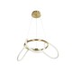 kelvo® GLOW 61658 Μοντέρνο Κρεμαστό Φωτιστικό Οροφής LED 36W 3600lm 360° AC 220-240V IP20 Ρυθμιζόμενο Λευκό CCT με Χειριστήριο από 2700K έως 6000K Dimmable - Lumileds SMD Chip - Χρυσό Πλατίνα & Λευκό Νήμα - Μ60 x Π60 x Υ45cm - 3 Χρόνια Εγγύηση kelvo® GLOW 61658 Μοντέρνο Κρεμαστό Φωτιστικό Οροφής LED 36W 3600lm 360° AC 220-240V IP20 Ρυθμιζόμενο Λευκό CCT με Χειριστήριο από 2700K έως 6000K Dimmable - Lumileds SMD Chip - Χρυσό Πλατίνα & Λευκό Νήμα - Μ60 x Π60 x Υ45cm - 3 Χρόνια Εγγύηση