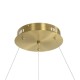 kelvo® GLOW 61660 Μοντέρνο Κρεμαστό Φωτιστικό Οροφής LED 69W 6900lm 360° AC 220-240V IP20 Ρυθμιζόμενο Λευκό CCT με Χειριστήριο από 2700K έως 6000K Dimmable - Lumileds SMD Chip - Χρυσό Πλατίνα & Λευκό Νήμα - Μ100 x Π100 x Υ70cm - 3 Χρόνια Εγγύηση kelvo® GLOW 61660 Μοντέρνο Κρεμαστό Φωτιστικό Οροφής LED 69W 6900lm 360° AC 220-240V IP20 Ρυθμιζόμενο Λευκό CCT με Χειριστήριο από 2700K έως 6000K Dimmable - Lumileds SMD Chip - Χρυσό Πλατίνα & Λευκό Νήμα - Μ100 x Π100 x Υ70cm - 3 Χρόνια Εγγύηση