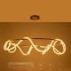 kelvo® GLOW 61661 Μοντέρνο Κρεμαστό Φωτιστικό Οροφής LED 100W 10000lm 360° AC 220-240V IP20 Ρυθμιζόμενο Λευκό CCT με Χειριστήριο από 2700K έως 6000K Dimmable - Lumileds SMD Chip - Χρυσό Πλατίνα & Λευκό Νήμα - Μ150 x Π150 x Υ100cm - 3 Χρόνια Εγγύηση kelvo® GLOW 61661 Μοντέρνο Κρεμαστό Φωτιστικό Οροφής LED 100W 10000lm 360° AC 220-240V IP20 Ρυθμιζόμενο Λευκό CCT με Χειριστήριο από 2700K έως 6000K Dimmable - Lumileds SMD Chip - Χρυσό Πλατίνα & Λευκό Νήμα - Μ150 x Π150 x Υ100cm - 3 Χρόνια Εγγύηση