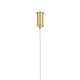 kelvo® GLOW 61662 Μοντέρνο Κρεμαστό Φωτιστικό Οροφής LED 34W 3400lm 360° AC 220-240V IP20 Ρυθμιζόμενο Λευκό CCT με Χειριστήριο από 2700K έως 6000K Dimmable - Lumileds SMD Chip - Χρυσό Πλατίνα & Λευκό Νήμα - Μ120 x Π35 x Υ50cm - 3 Χρόνια Εγγύηση kelvo® GLOW 61662 Μοντέρνο Κρεμαστό Φωτιστικό Οροφής LED 34W 3400lm 360° AC 220-240V IP20 Ρυθμιζόμενο Λευκό CCT με Χειριστήριο από 2700K έως 6000K Dimmable - Lumileds SMD Chip - Χρυσό Πλατίνα & Λευκό Νήμα - Μ120 x Π35 x Υ50cm - 3 Χρόνια Εγγύηση