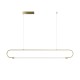 kelvo® GLOW 61664 Μοντέρνο Κρεμαστό Φωτιστικό Οροφής LED 15W 1500lm 360° AC 220-240V IP20 Ρυθμιζόμενο Λευκό CCT με Χειριστήριο από 2700K έως 6000K Dimmable - Lumileds SMD Chip - Χρυσό Πλατίνα & Λευκό Νήμα - Μ120 x Π3 x Υ25cm - 3 Χρόνια Εγγύηση kelvo® GLOW 61664 Μοντέρνο Κρεμαστό Φωτιστικό Οροφής LED 15W 1500lm 360° AC 220-240V IP20 Ρυθμιζόμενο Λευκό CCT με Χειριστήριο από 2700K έως 6000K Dimmable - Lumileds SMD Chip - Χρυσό Πλατίνα & Λευκό Νήμα - Μ120 x Π3 x Υ25cm - 3 Χρόνια Εγγύηση