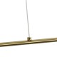 kelvo® GLOW 61665 Μοντέρνο Κρεμαστό Φωτιστικό Οροφής LED 28W 2800lm 360° AC 220-240V IP20 Ρυθμιζόμενο Λευκό CCT με Χειριστήριο από 2700K έως 6000K Dimmable - Lumileds SMD Chip - Χρυσό Πλατίνα & Λευκό Νήμα - Μ160 x Π3 x Υ25cm - 3 Χρόνια Εγγύηση kelvo® GLOW 61665 Μοντέρνο Κρεμαστό Φωτιστικό Οροφής LED 28W 2800lm 360° AC 220-240V IP20 Ρυθμιζόμενο Λευκό CCT με Χειριστήριο από 2700K έως 6000K Dimmable - Lumileds SMD Chip - Χρυσό Πλατίνα & Λευκό Νήμα - Μ160 x Π3 x Υ25cm - 3 Χρόνια Εγγύηση