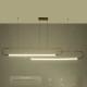 kelvo® GLOW 61665 Μοντέρνο Κρεμαστό Φωτιστικό Οροφής LED 28W 2800lm 360° AC 220-240V IP20 Ρυθμιζόμενο Λευκό CCT με Χειριστήριο από 2700K έως 6000K Dimmable - Lumileds SMD Chip - Χρυσό Πλατίνα & Λευκό Νήμα - Μ160 x Π3 x Υ25cm - 3 Χρόνια Εγγύηση kelvo® GLOW 61665 Μοντέρνο Κρεμαστό Φωτιστικό Οροφής LED 28W 2800lm 360° AC 220-240V IP20 Ρυθμιζόμενο Λευκό CCT με Χειριστήριο από 2700K έως 6000K Dimmable - Lumileds SMD Chip - Χρυσό Πλατίνα & Λευκό Νήμα - Μ160 x Π3 x Υ25cm - 3 Χρόνια Εγγύηση